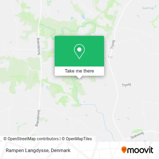 Rampen Langdysse map