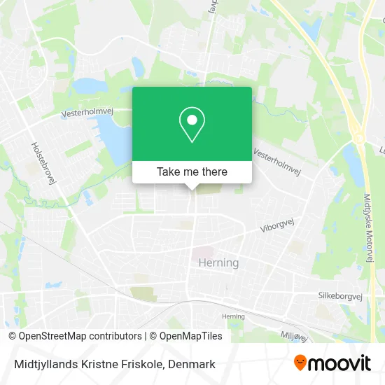 Midtjyllands Kristne Friskole map