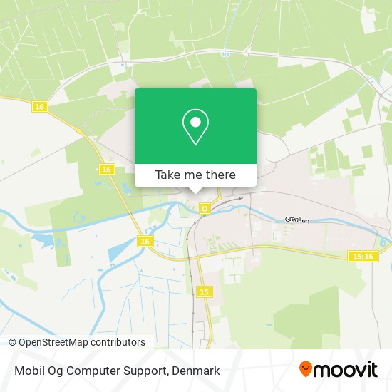 Mobil Og Computer Support map