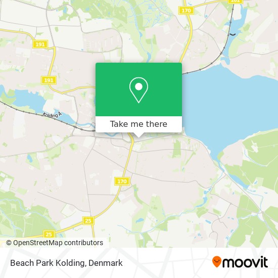 Beach Park Kolding map