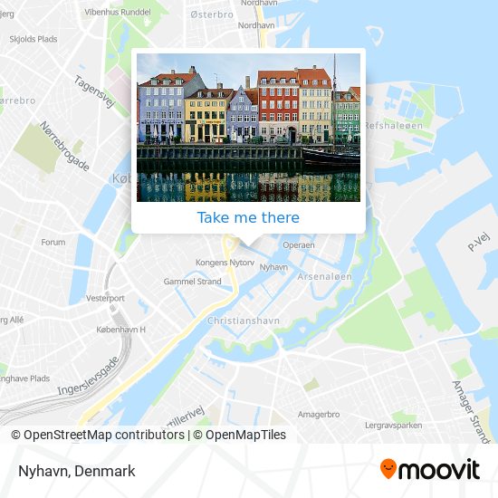 Nyhavn map