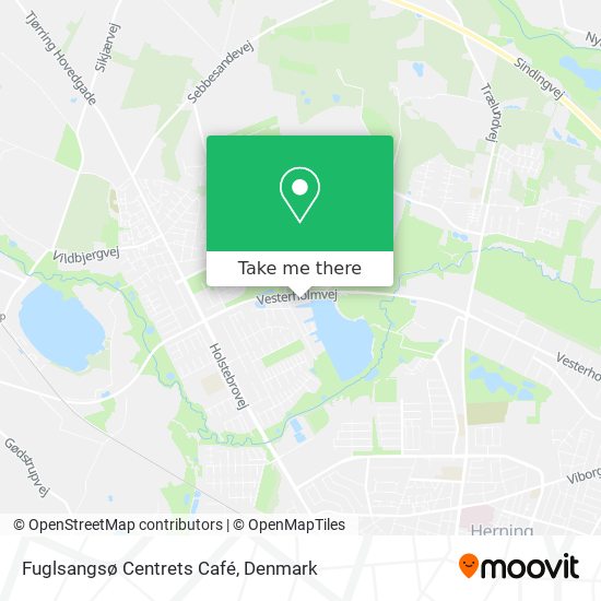 Fuglsangsø Centrets Café map