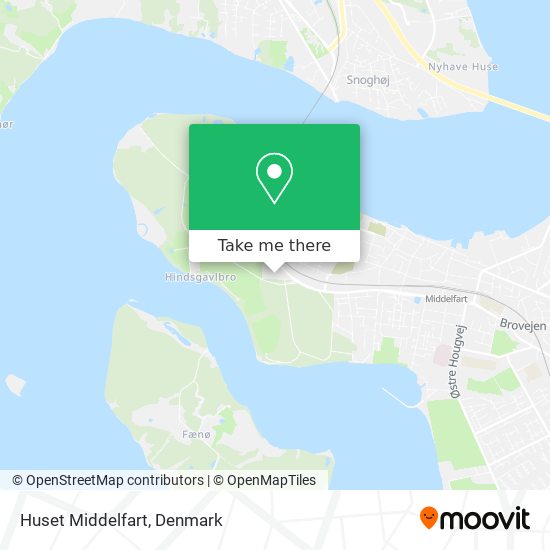 Huset Middelfart map