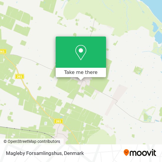 Magleby Forsamlingshus map