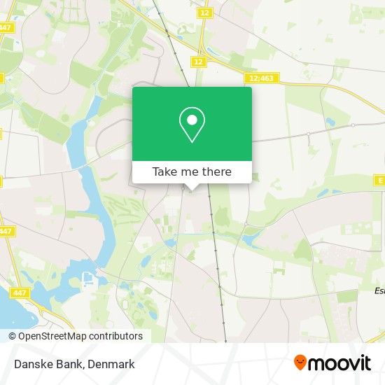 Danske Bank map