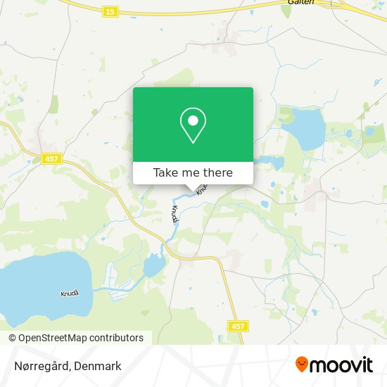 Nørregård map