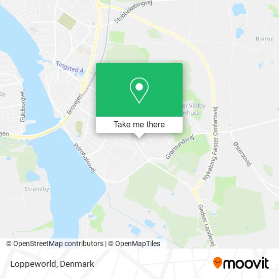 Loppeworld map