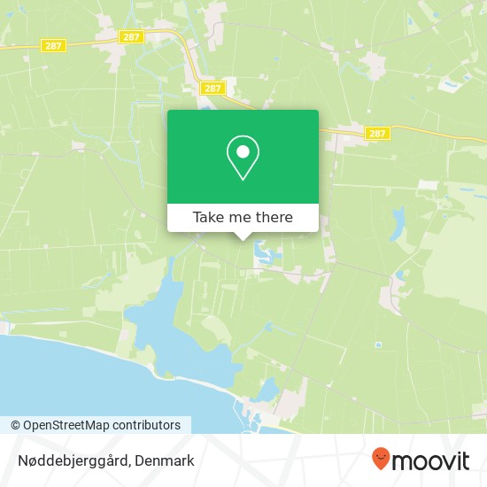 Nøddebjerggård map
