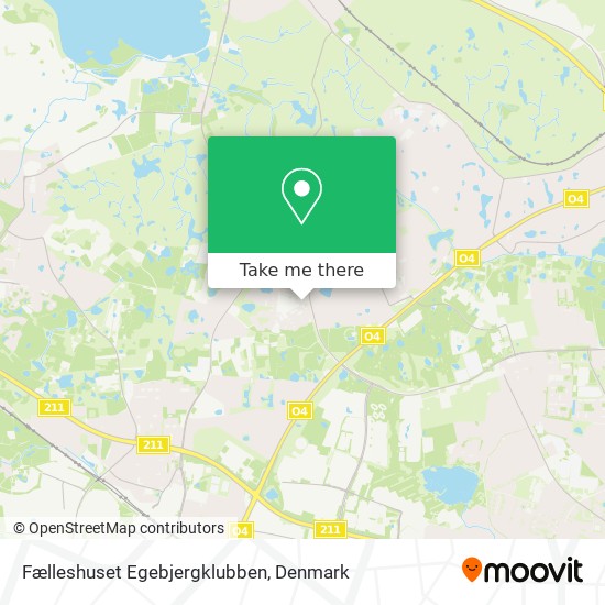 Fælleshuset Egebjergklubben map