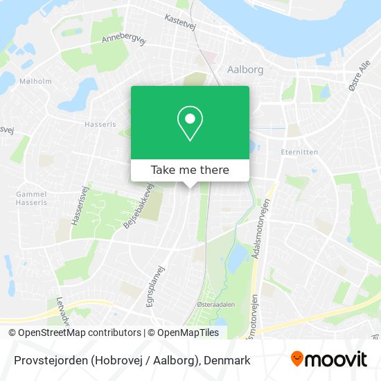 Provstejorden (Hobrovej / Aalborg) map