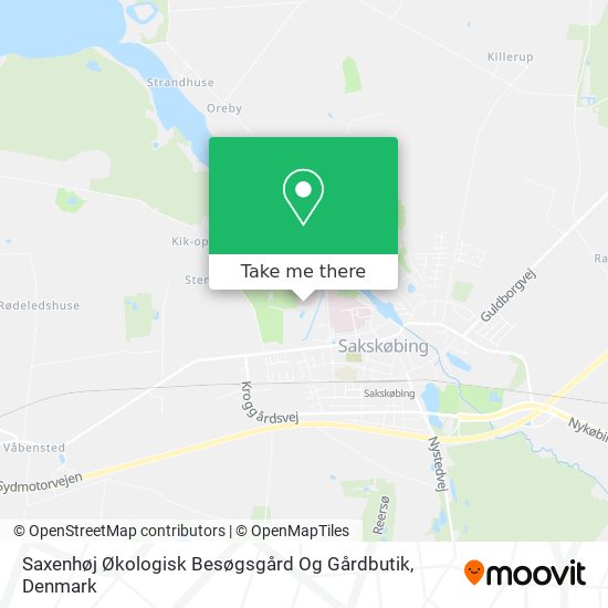 Saxenhøj Økologisk Besøgsgård Og Gårdbutik map