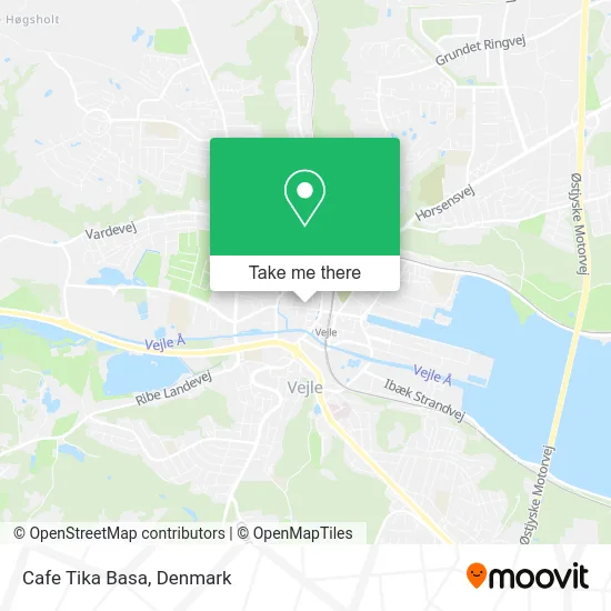 Cafe Tika Basa map