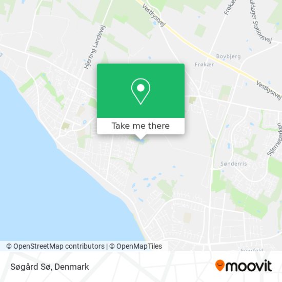 Søgård Sø map