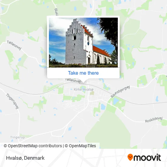 Hvalsø map