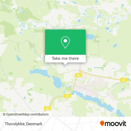 Thorslykke map
