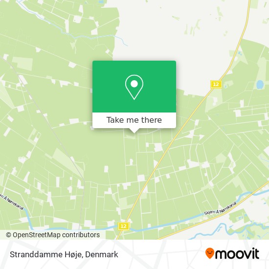 Stranddamme Høje map