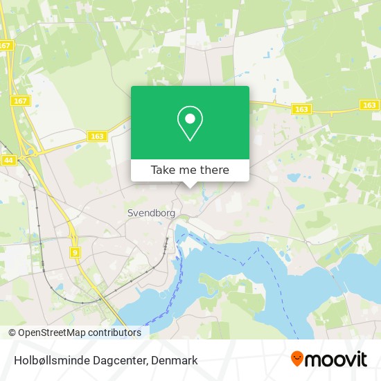 Holbøllsminde Dagcenter map