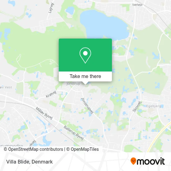 Villa Blide map