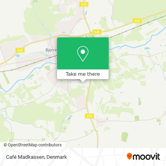 Café Madkassen map