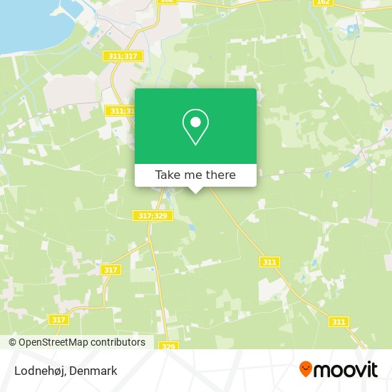 Lodnehøj map