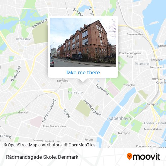 Rådmandsgade Skole map