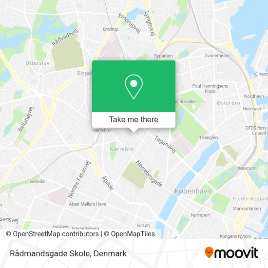 Rådmandsgade Skole map