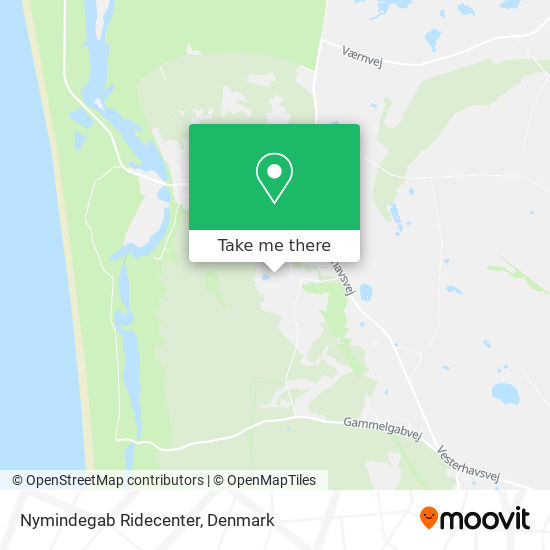 Nymindegab Ridecenter map