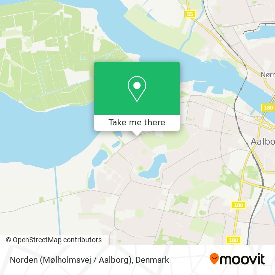 Norden (Mølholmsvej / Aalborg) map