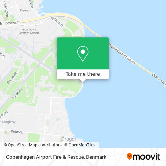 Copenhagen Airport Fire & Rescue map