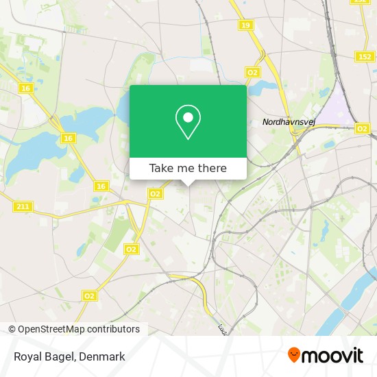 Royal Bagel map