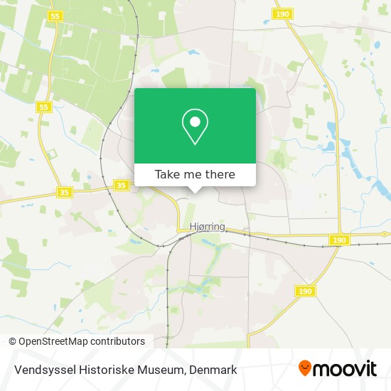 Vendsyssel Historiske Museum map