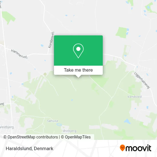 Haraldslund map