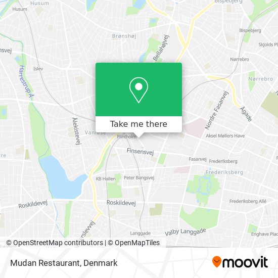 Mudan Restaurant map