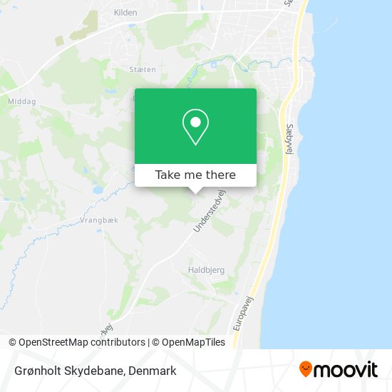 Grønholt Skydebane map
