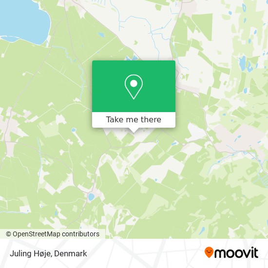 Juling Høje map