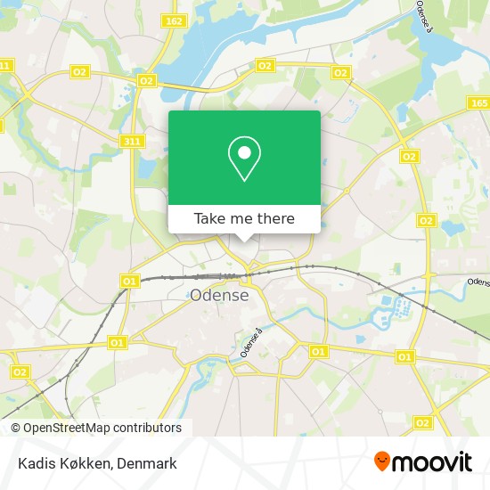 Kadis Køkken map