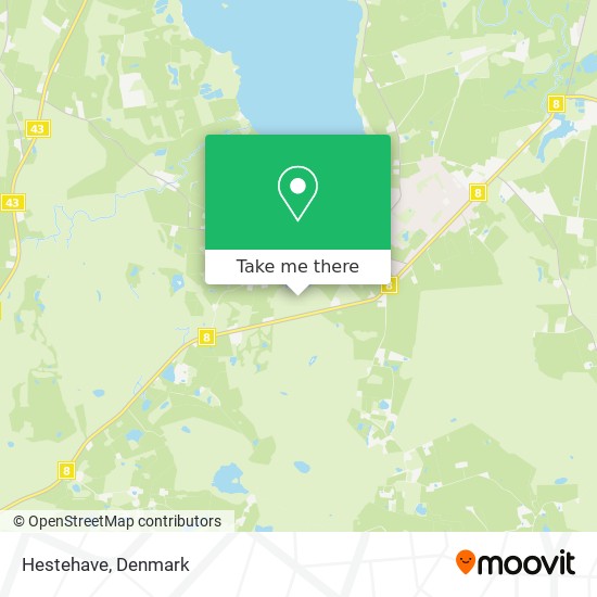 Hestehave map