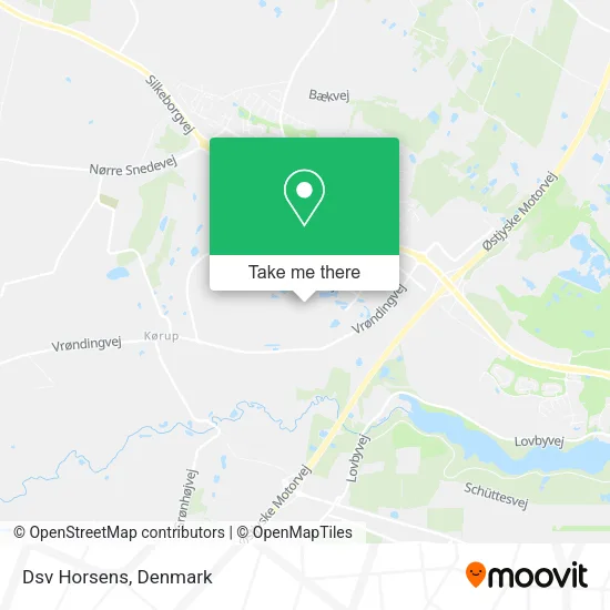 Dsv Horsens map