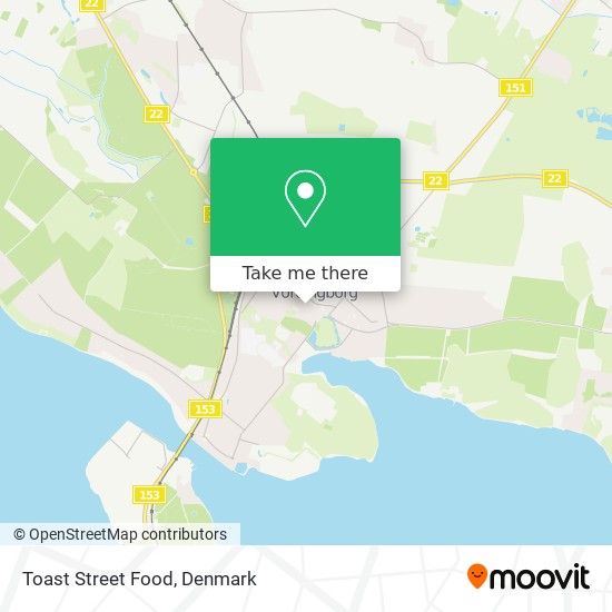Toast Street Food map