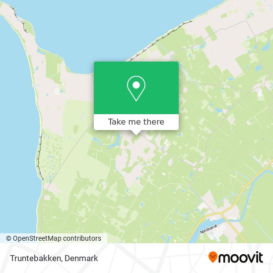 Truntebakken map