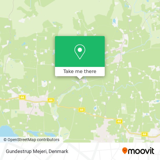 Gundestrup Mejeri map
