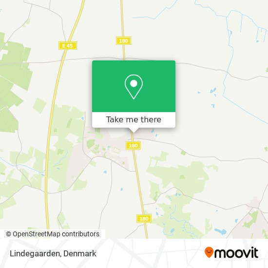 Lindegaarden map