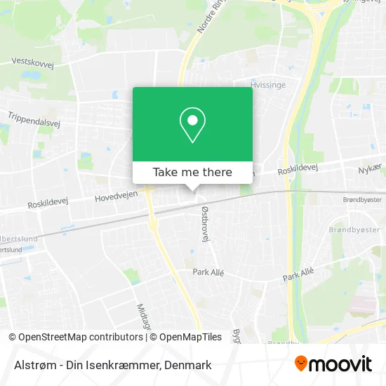 Alstrøm - Din Isenkræmmer map
