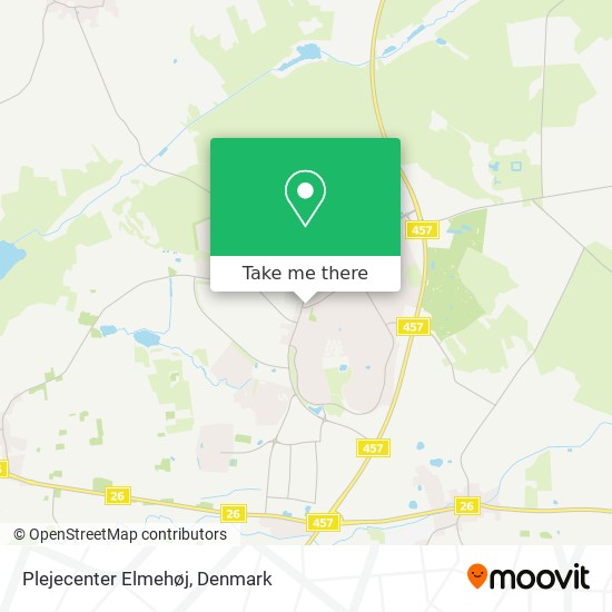 Plejecenter Elmehøj map