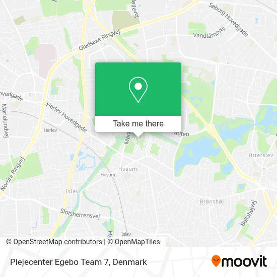 Plejecenter Egebo Team 7 map