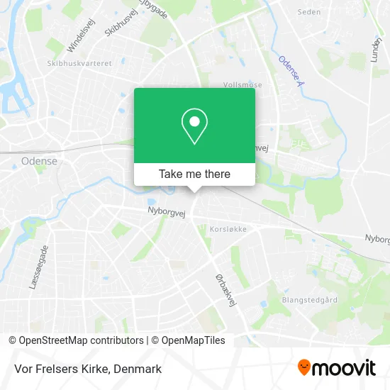 Vor Frelsers Kirke map