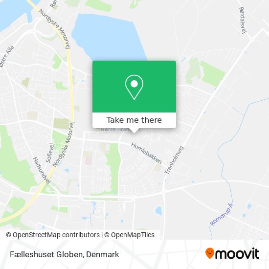 Fælleshuset Globen map