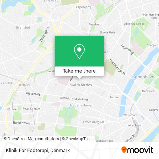 Klinik For Fodterapi map