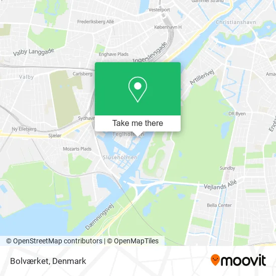 Bolværket map
