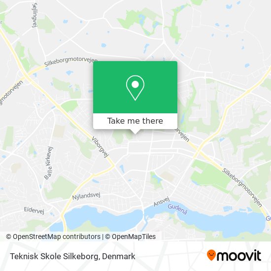 Teknisk Skole Silkeborg map